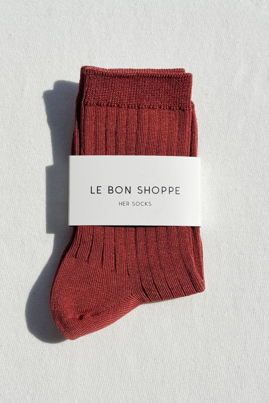 Le Bon Shoppe - Her Socks - Terracotta - Image 3