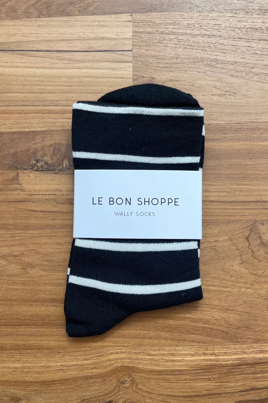Le Bon Shoppe - Wally Socks - Black - Image 3