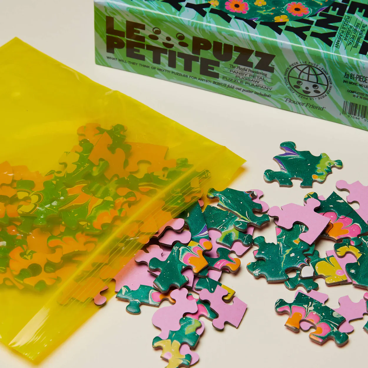 Le Puzz - Flower Friend 81 Piece Mini Puzzle - Image 6