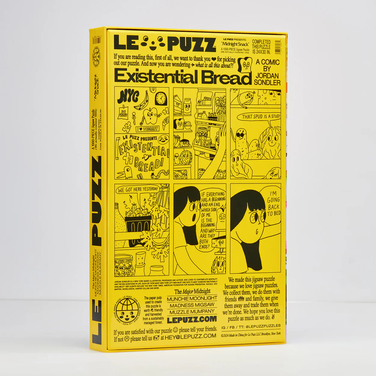Le Puzz - Midnight Snack 1000 Piece Puzzle - Image 3