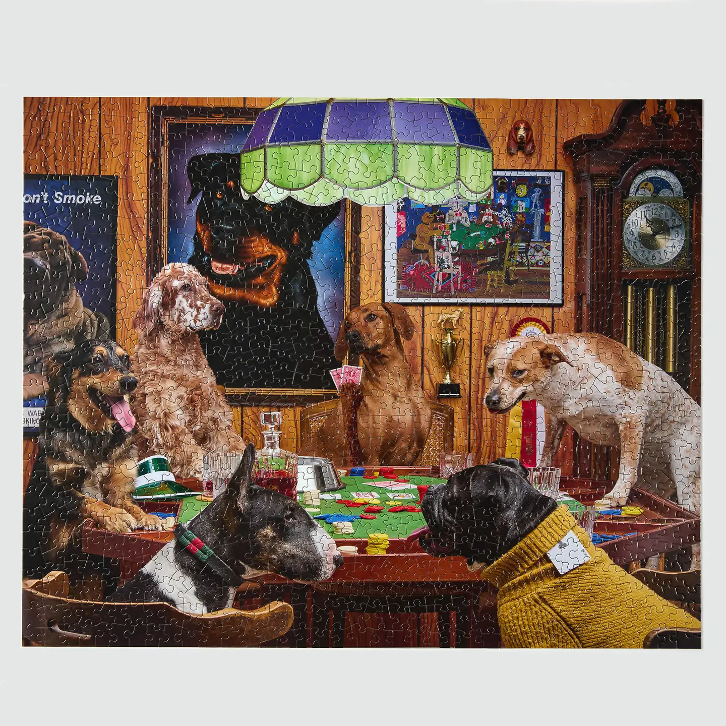 Le Puzz - Poker Dogs 1000 Piece Puzzle - Image 3