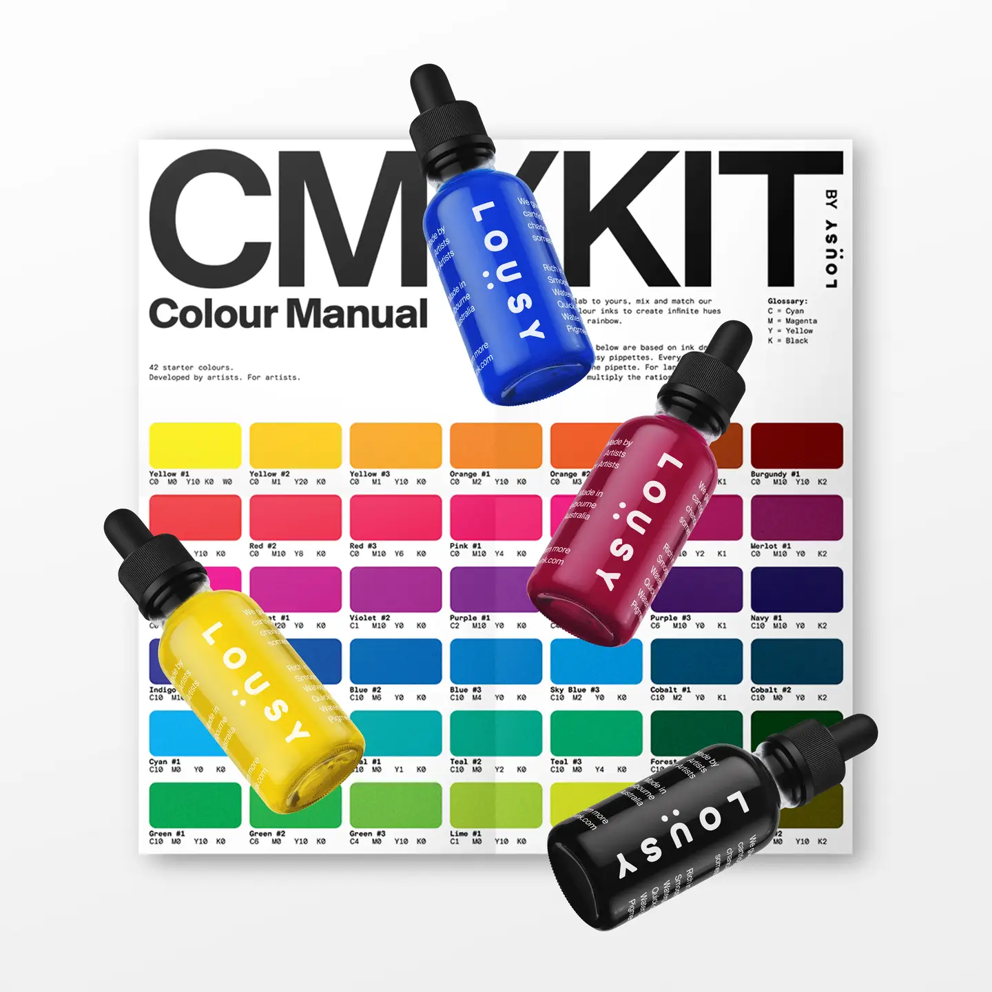 Lousy - Cmykit — Sustainable Colour Ink Mixing Kit - Image 3