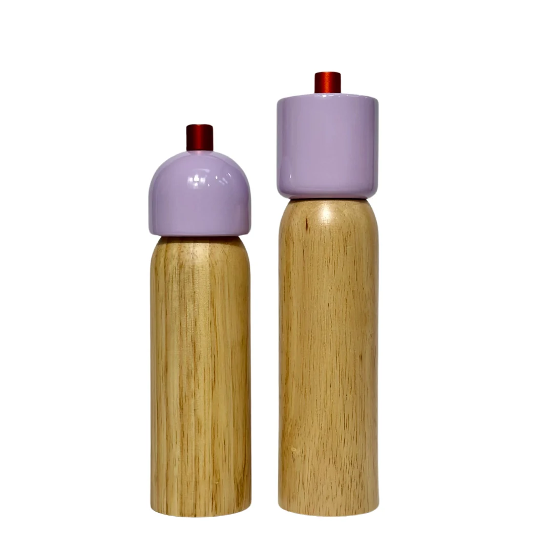 Maegen - Salt or Pepper Grinder - Lilac & Red Large - Image 4