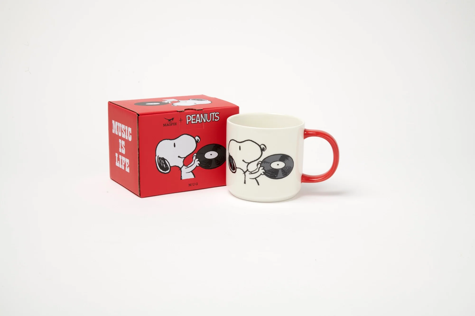 Magpie - Peanuts Mug Music Is Life - Vinyl - Image 3