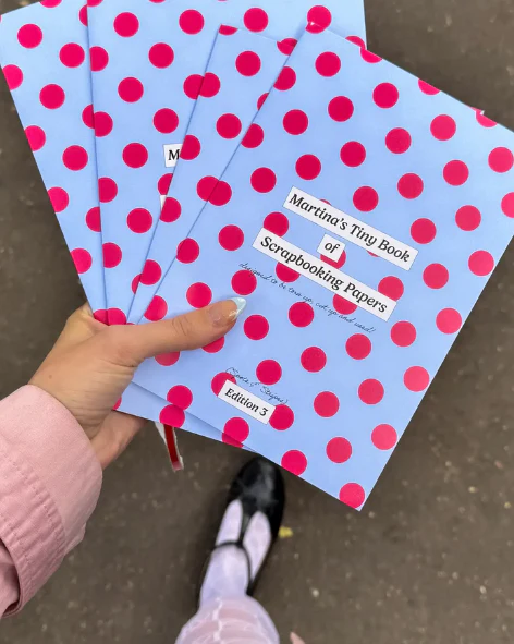 Martina's Tiny Store - Martina’s Tiny Book of Scrapbooking Papers (Edition 3: Spots & Stripes!)