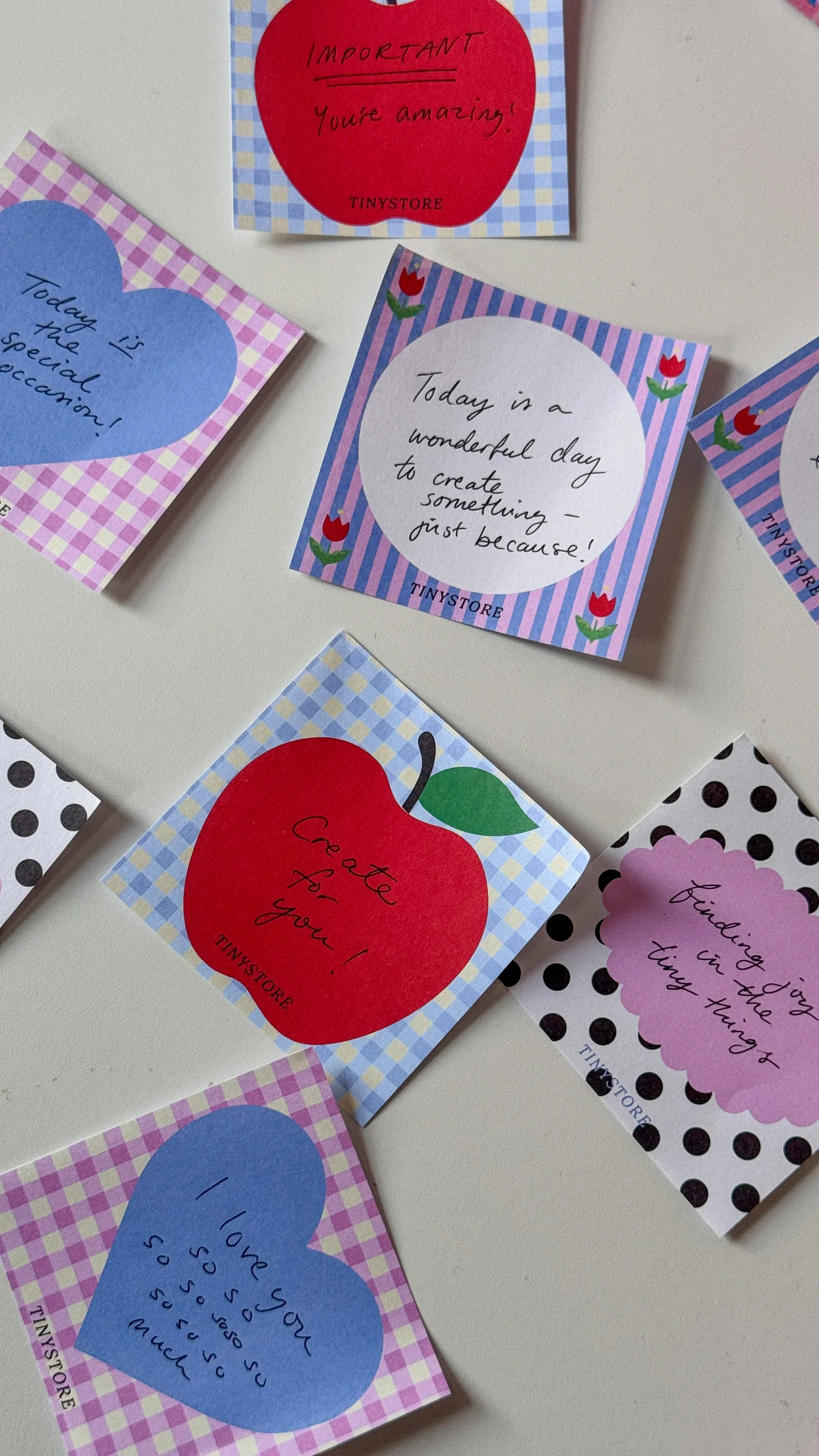 Martina's Tiny Store - The Cutest Desk Memopads (4 Pack) - Image 2