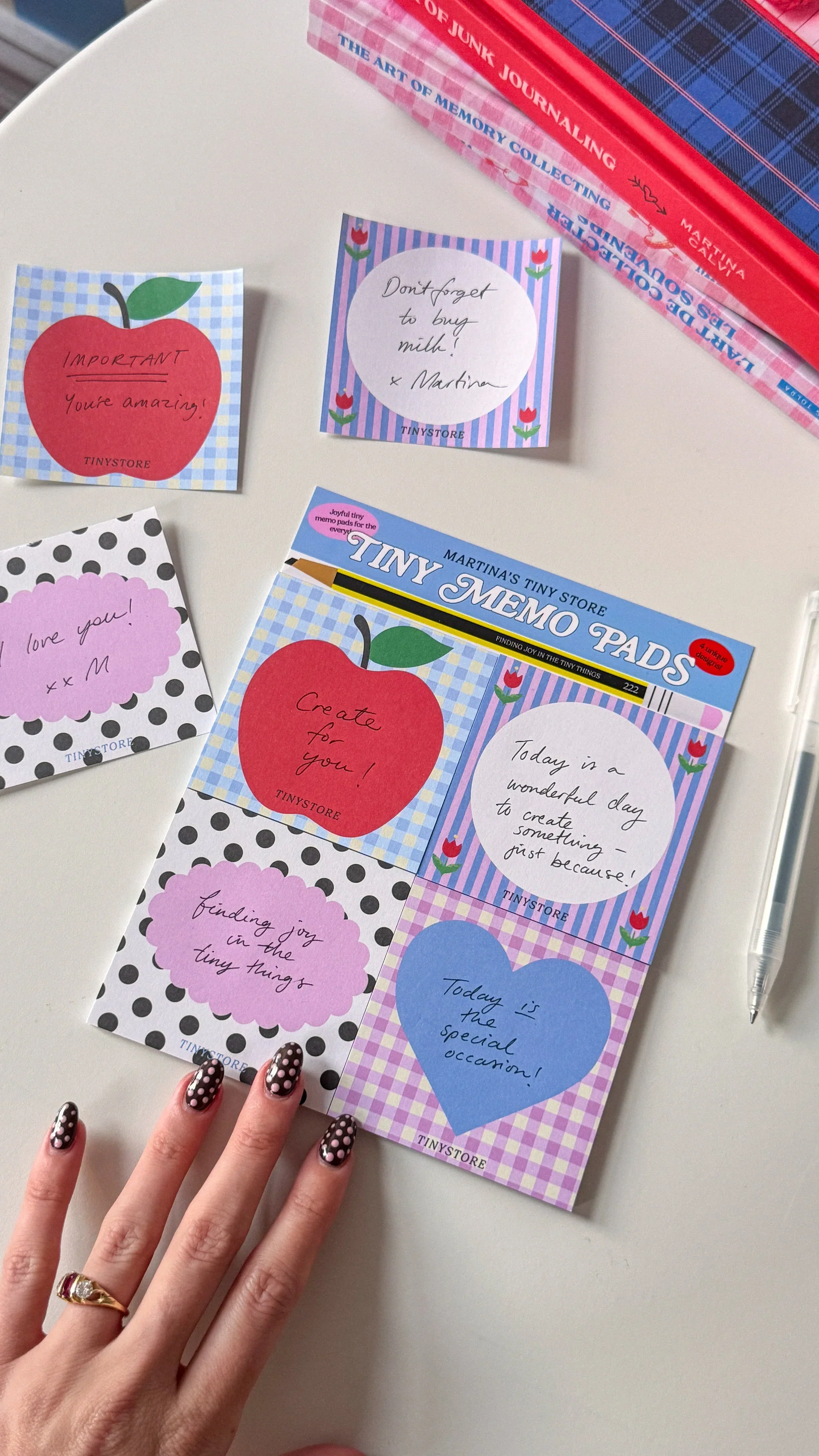 Martina's Tiny Store - The Cutest Desk Memopads (4 Pack) - Image 5