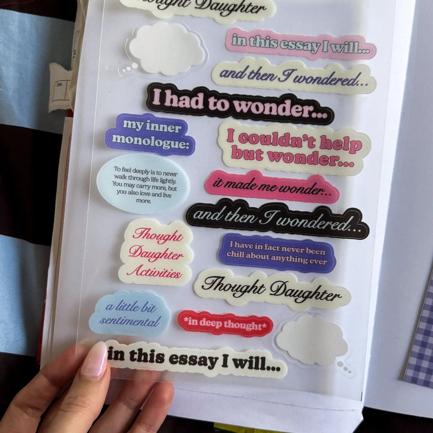 Martina's Tiny Store - Thought Daughter Stickersheet - Image 4
