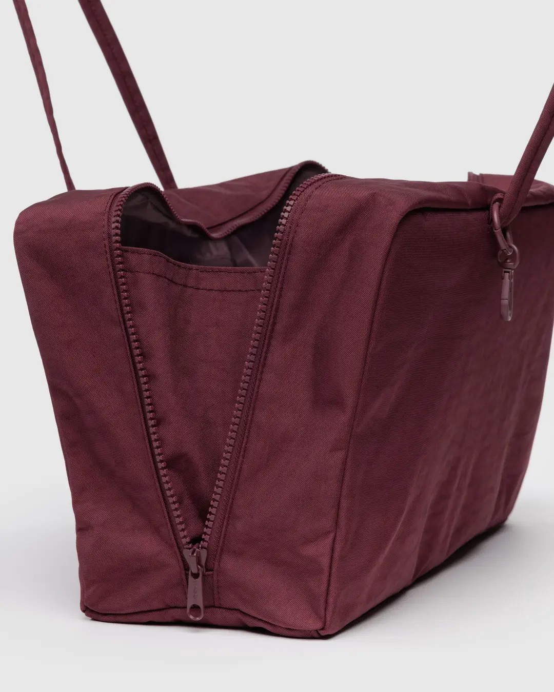Baggu - Medium Nylon Bowler Bag - Mahogany - Image 4