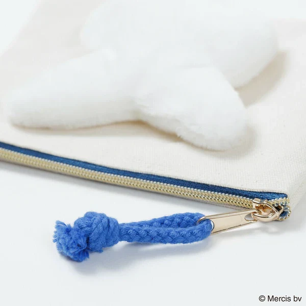 Miffy - 70th Anniversary Mascot Flat Pouch - Blue - Image 4