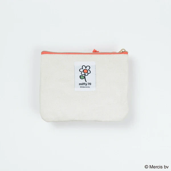 Miffy - 70th Anniversary Mascot Flat Pouch - Red - Image 3
