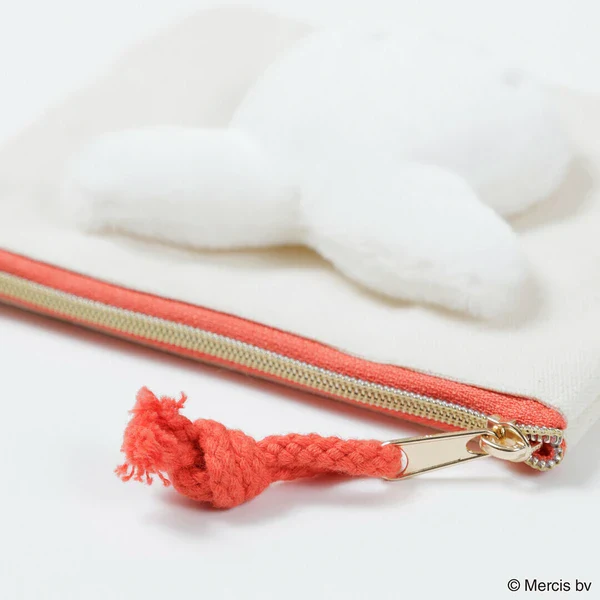 Miffy - 70th Anniversary Mascot Flat Pouch - Red - Image 4