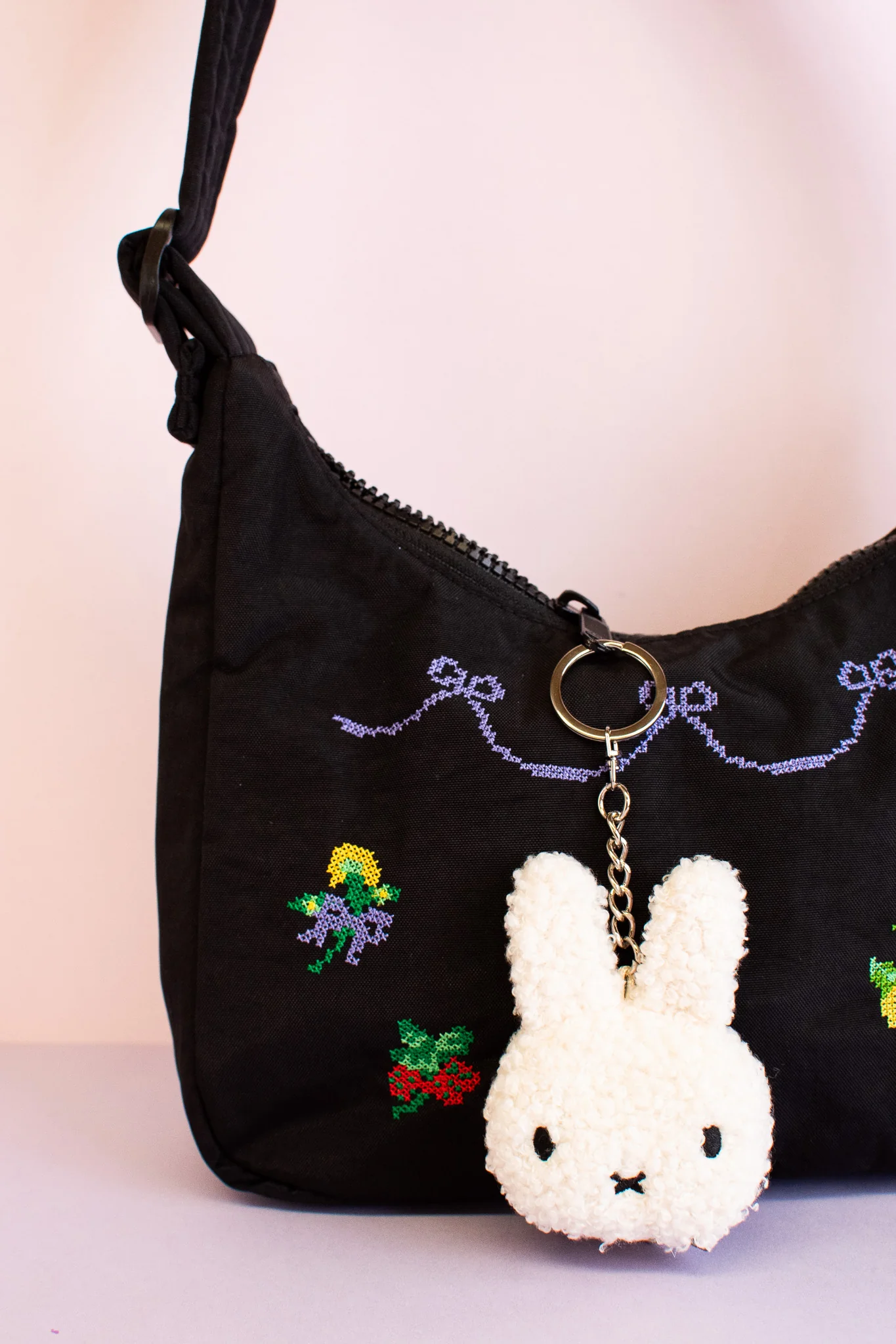 Miffy - Flat Keychain Tiny Teddy Cream - Image 2