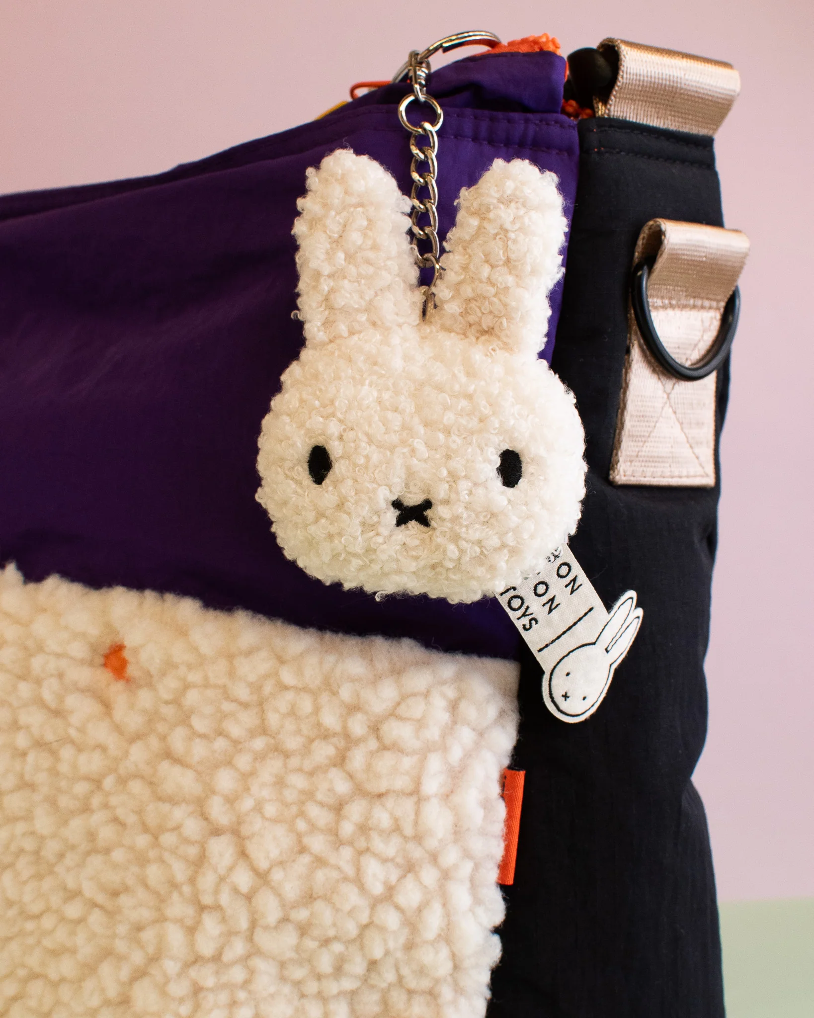 Miffy - Flat Keychain Tiny Teddy Cream - Image 3