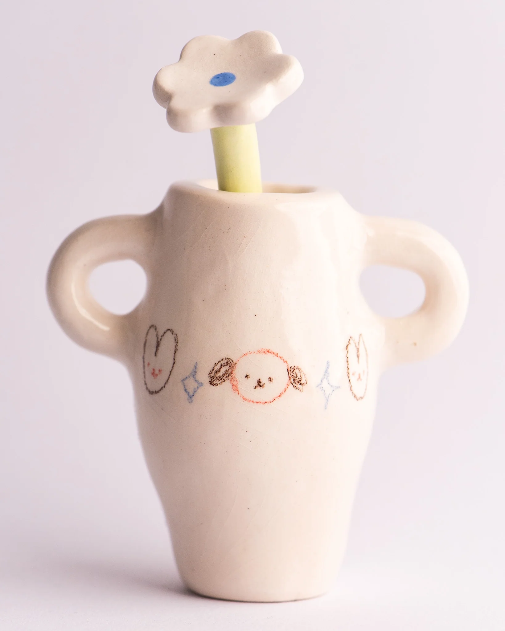 Milo Hachim - Mini Vase - Puppy Sparkle