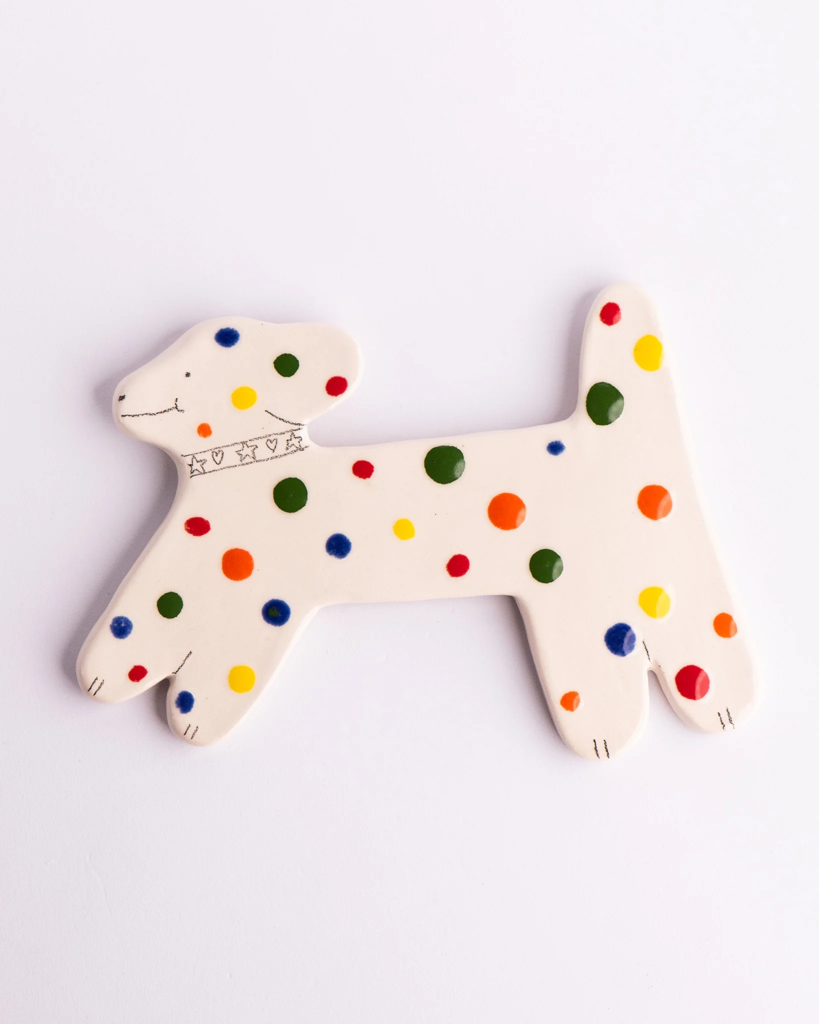 Milo Hachim - Wall Hanging - Dog with Dots