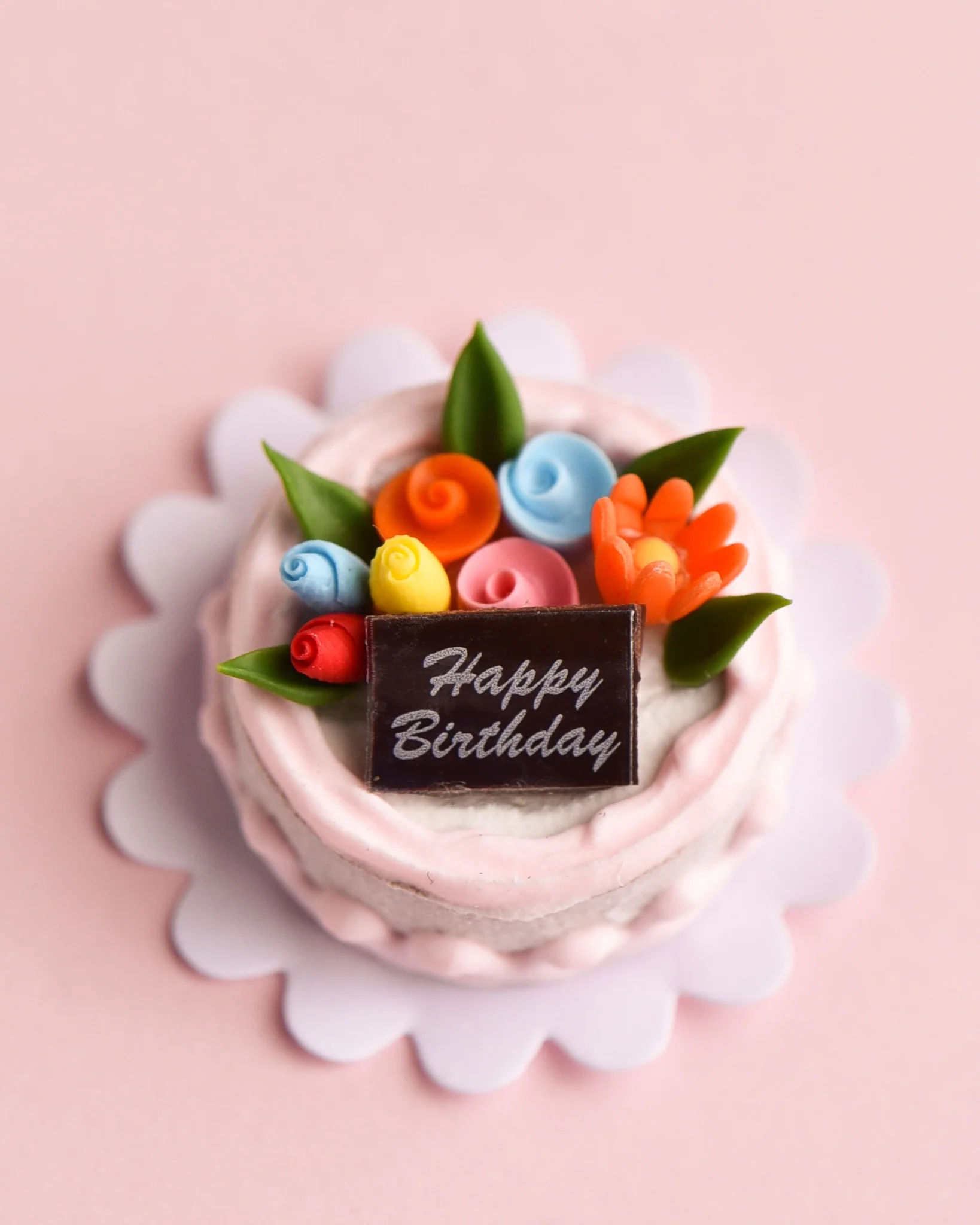 Mini Happy Birthday Cake
