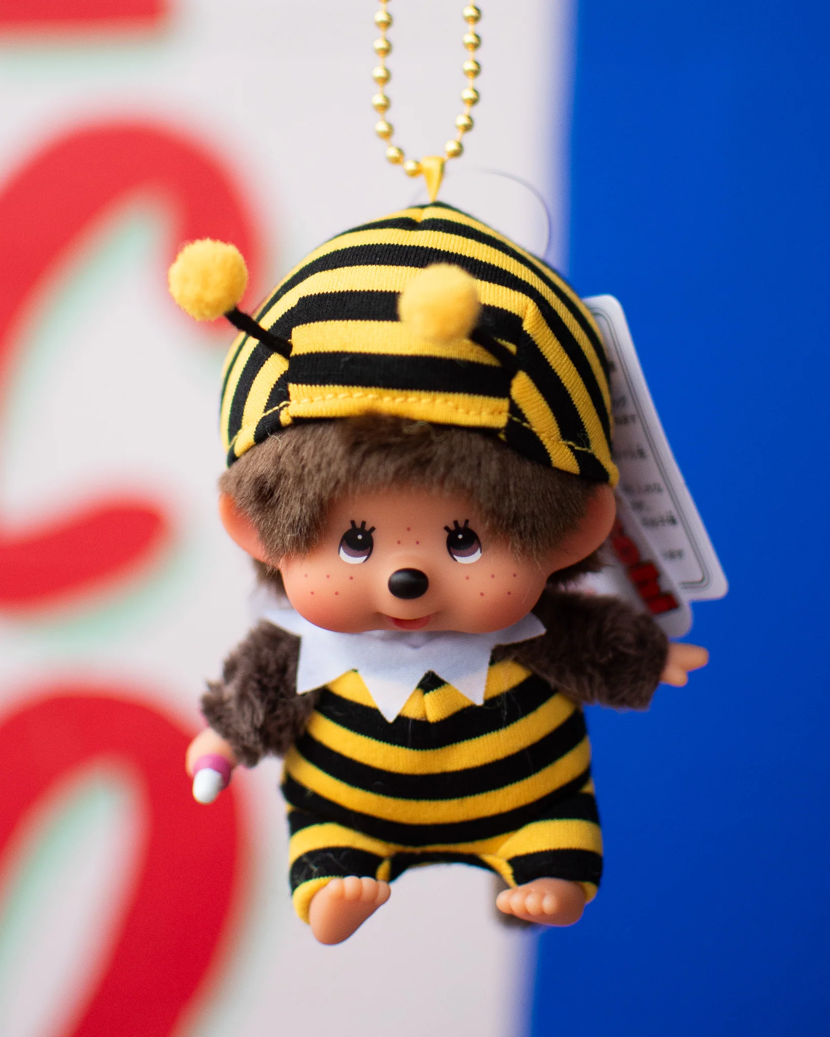 Monchhichi - Bag Charm - Honey Bee