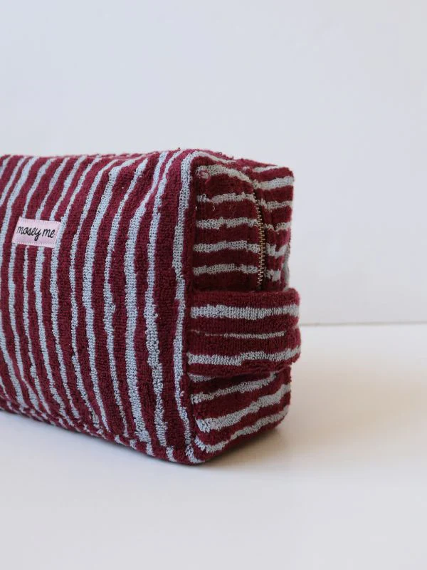 Mosey Me - Terry Toiletry Bag - Strokes - Image 4
