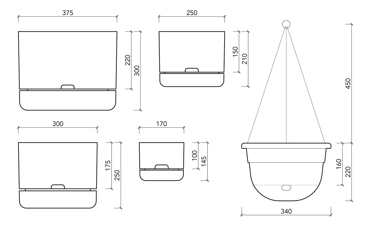 Mr Kitly - Self-Watering Plant Pots - 215mm - PICK UP ONLY - Image 11