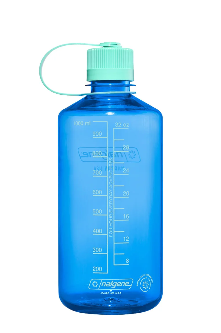 Nalgene - Sustain Narrow Mouth Bottle - Cornflower Blue -1L - Image 2