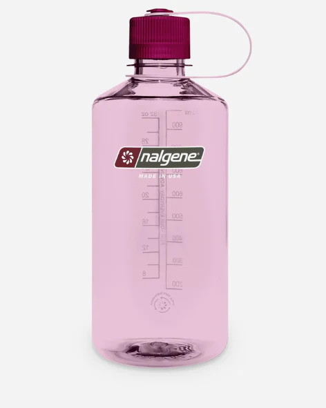 Nalgene - Sustain Narrow Mouth Water Bottle - 1L - Cosmo