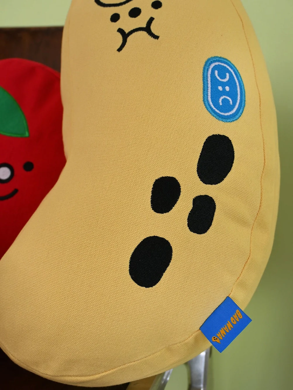 Natali Koromoto - "Bad-Nana" Throw Pillow - Image 3