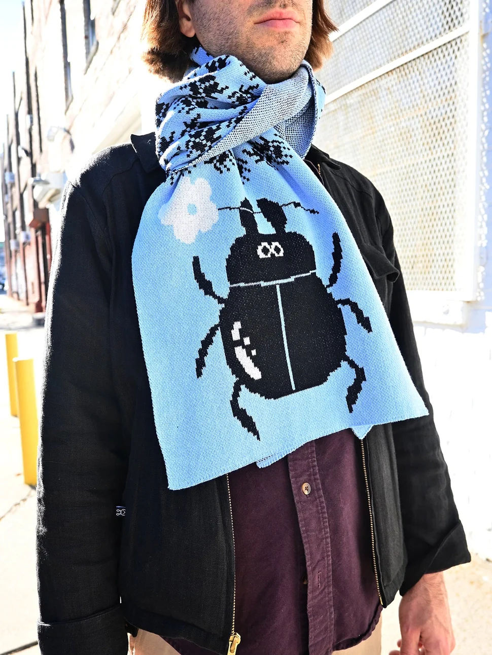 Natali Koromoto - "Beetletooth" Jumbo Scarf - Image 2