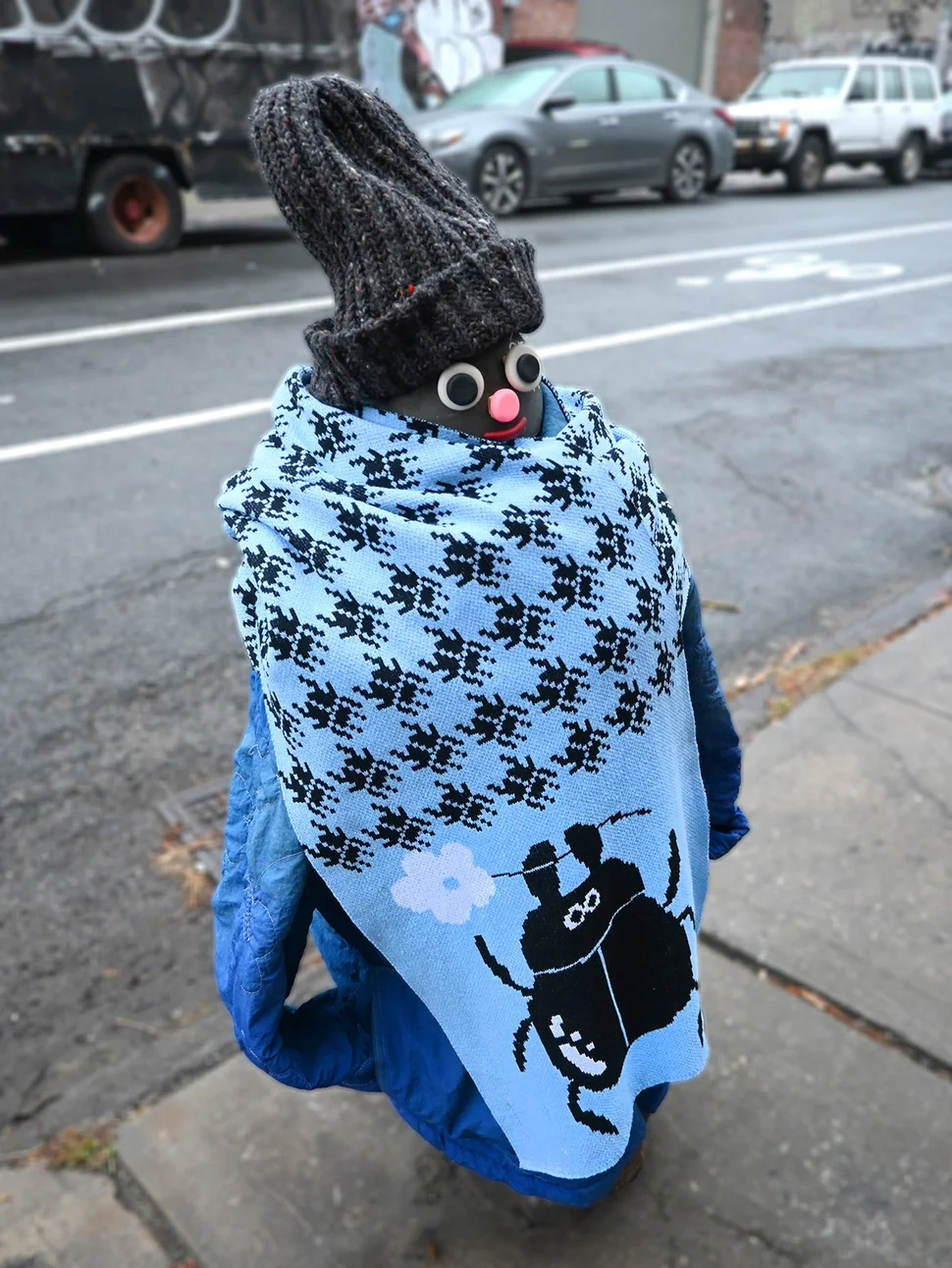 Natali Koromoto - "Beetletooth" Jumbo Scarf - Image 3