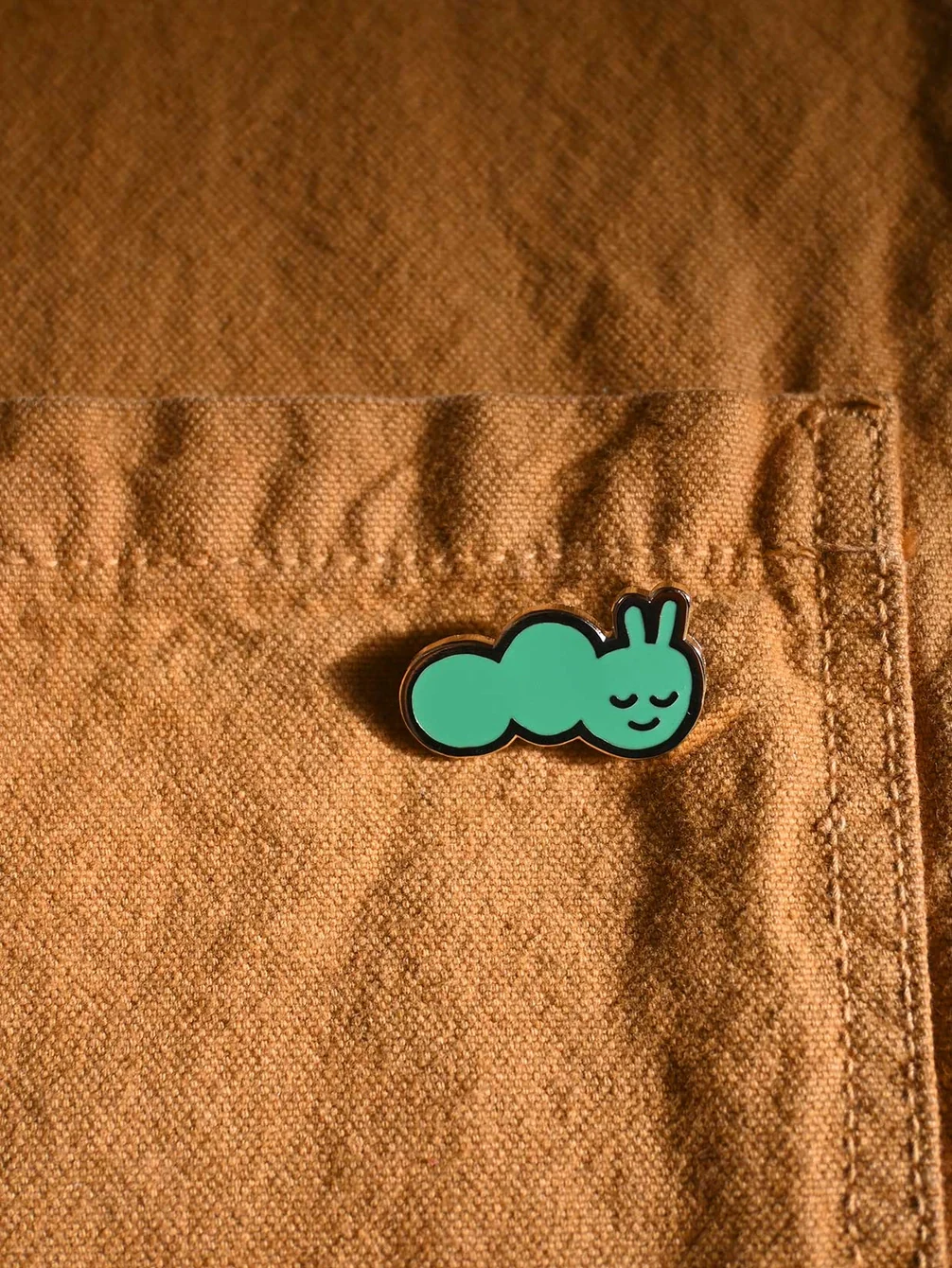Natali Koromoto - "Caterpillar" Enamel Pin - Image 3