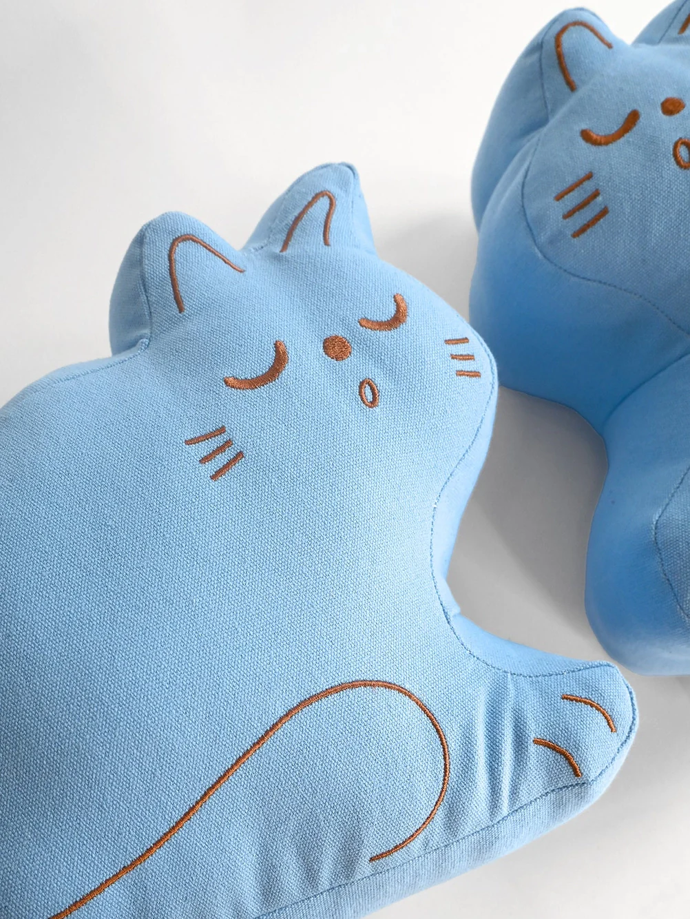 Natali Koromoto - "Perfect Nap" Cat Throw Pillow Set - Image 3