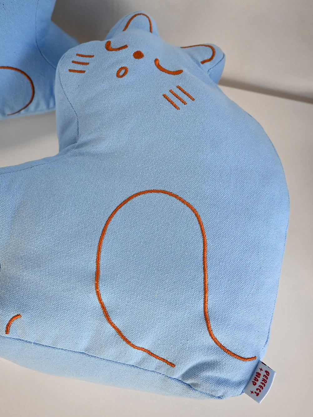 Natali Koromoto - "Perfect Nap" Cat Throw Pillow Set - Image 4