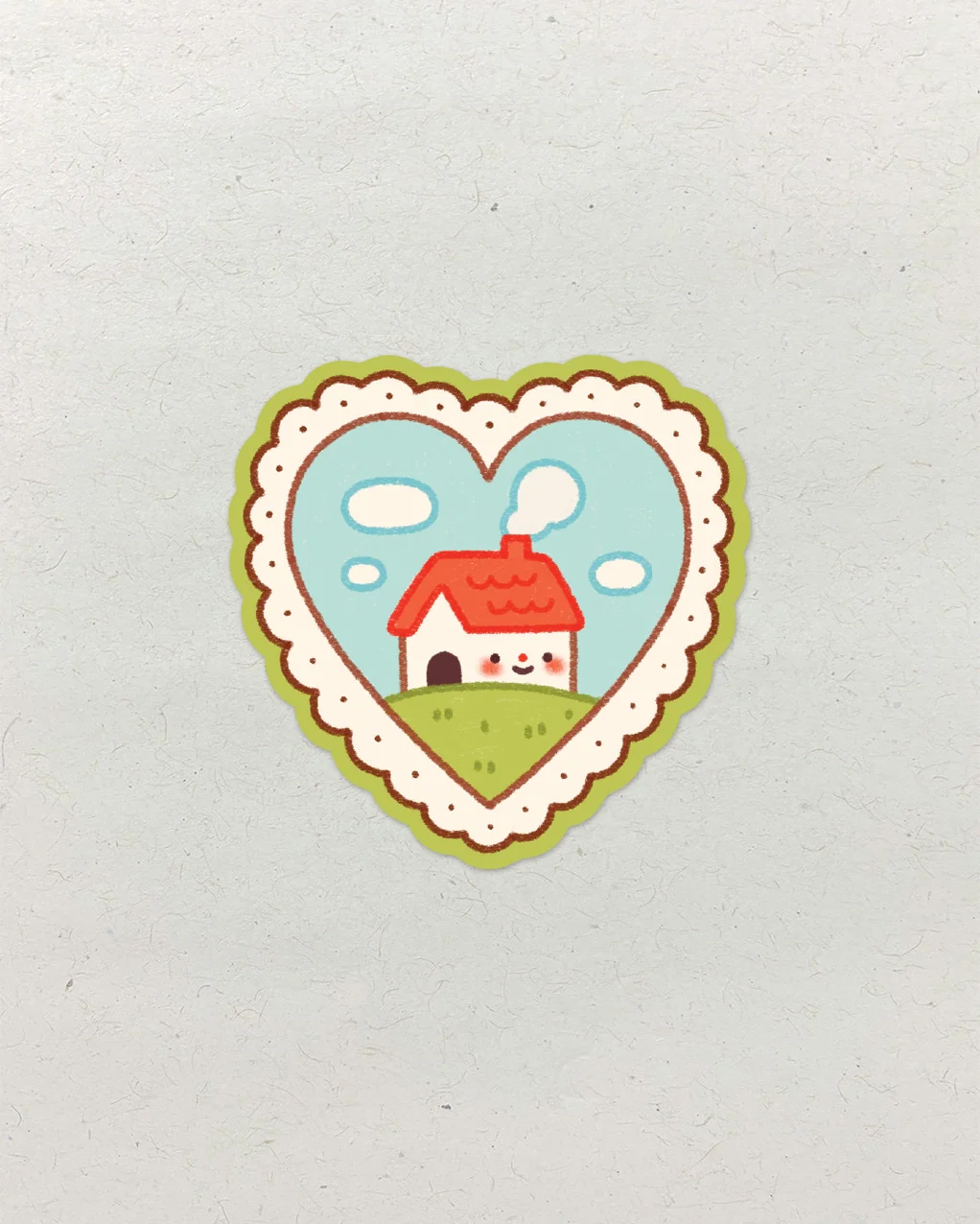 Natamori - Casita - Kiss Cut Vinyl Sticker - Image 2