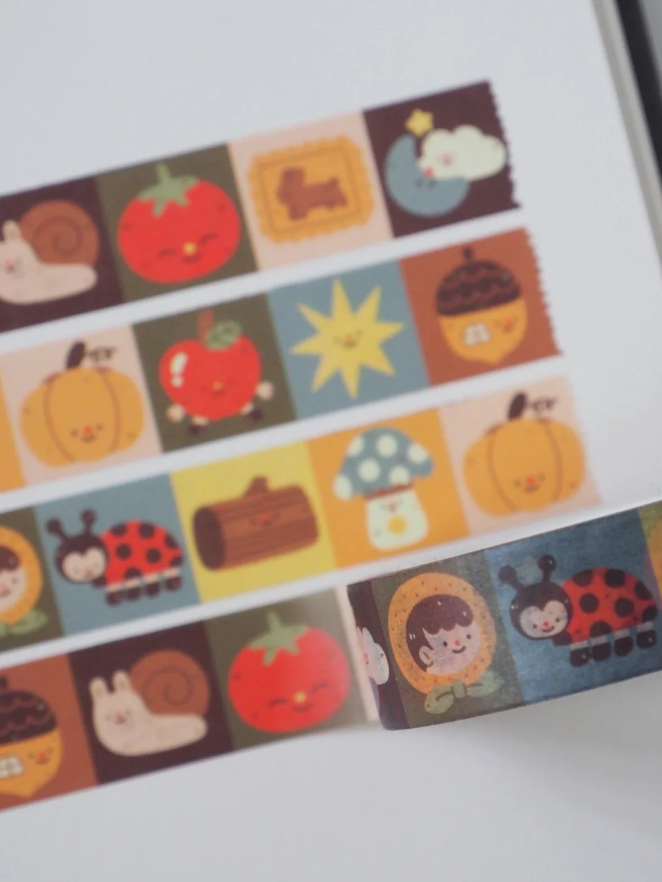 Natamori - Fall Forest - Washi Tape - Image 3