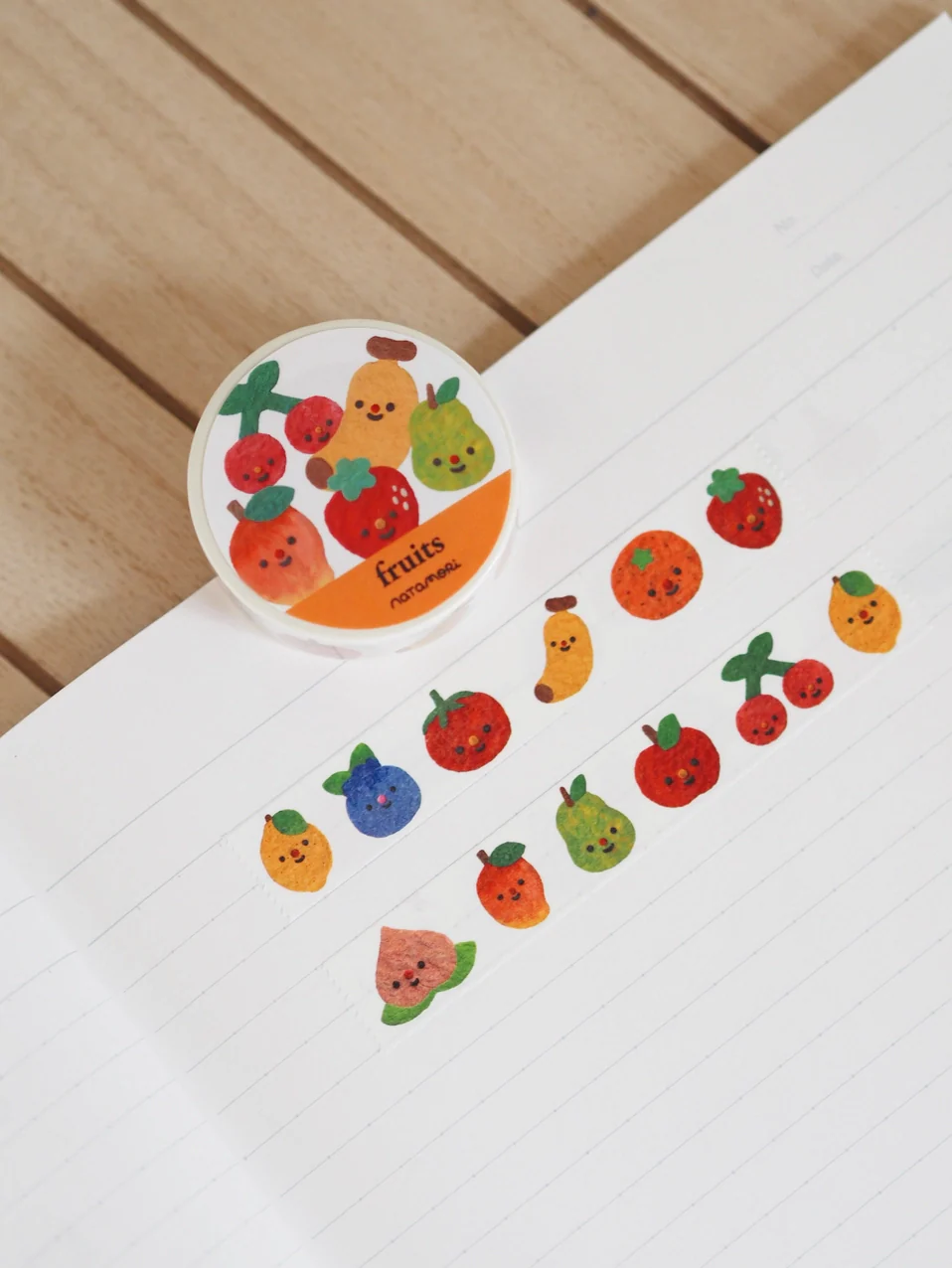 Natamori - Fruits Washi Tape - Image 4