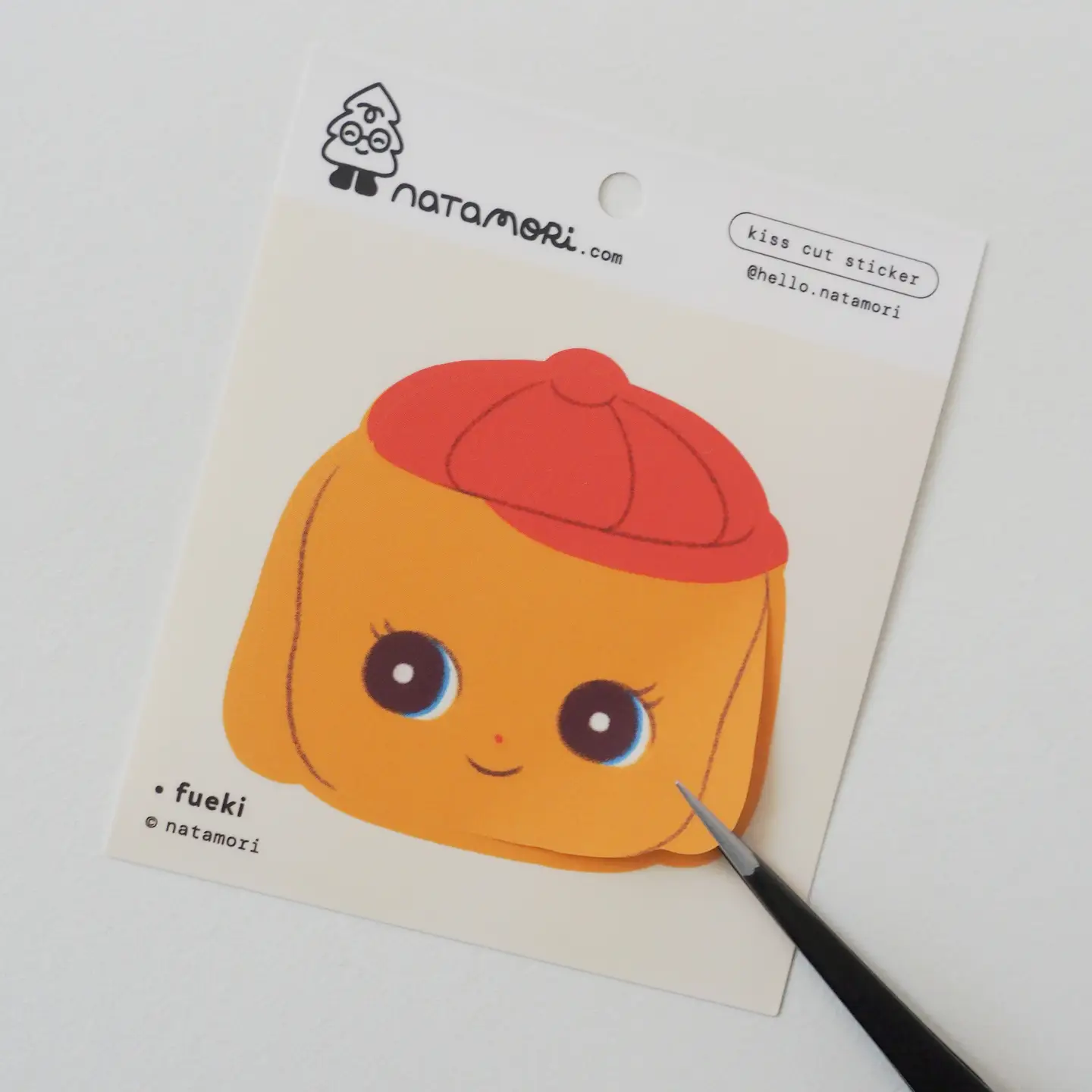 Natamori - Fueki - Kiss Cut Vinyl Sticker - Image 2
