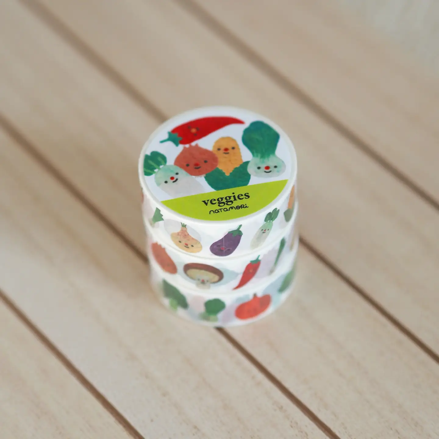 Natamori - Veggies Washi Tape - Image 4