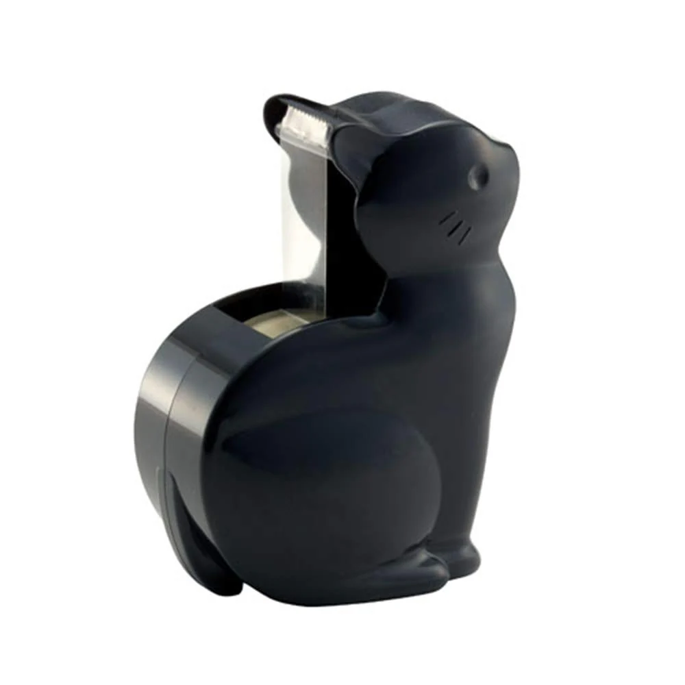 NICHIBAN - Tape Dispenser Cat - Black - Image 2