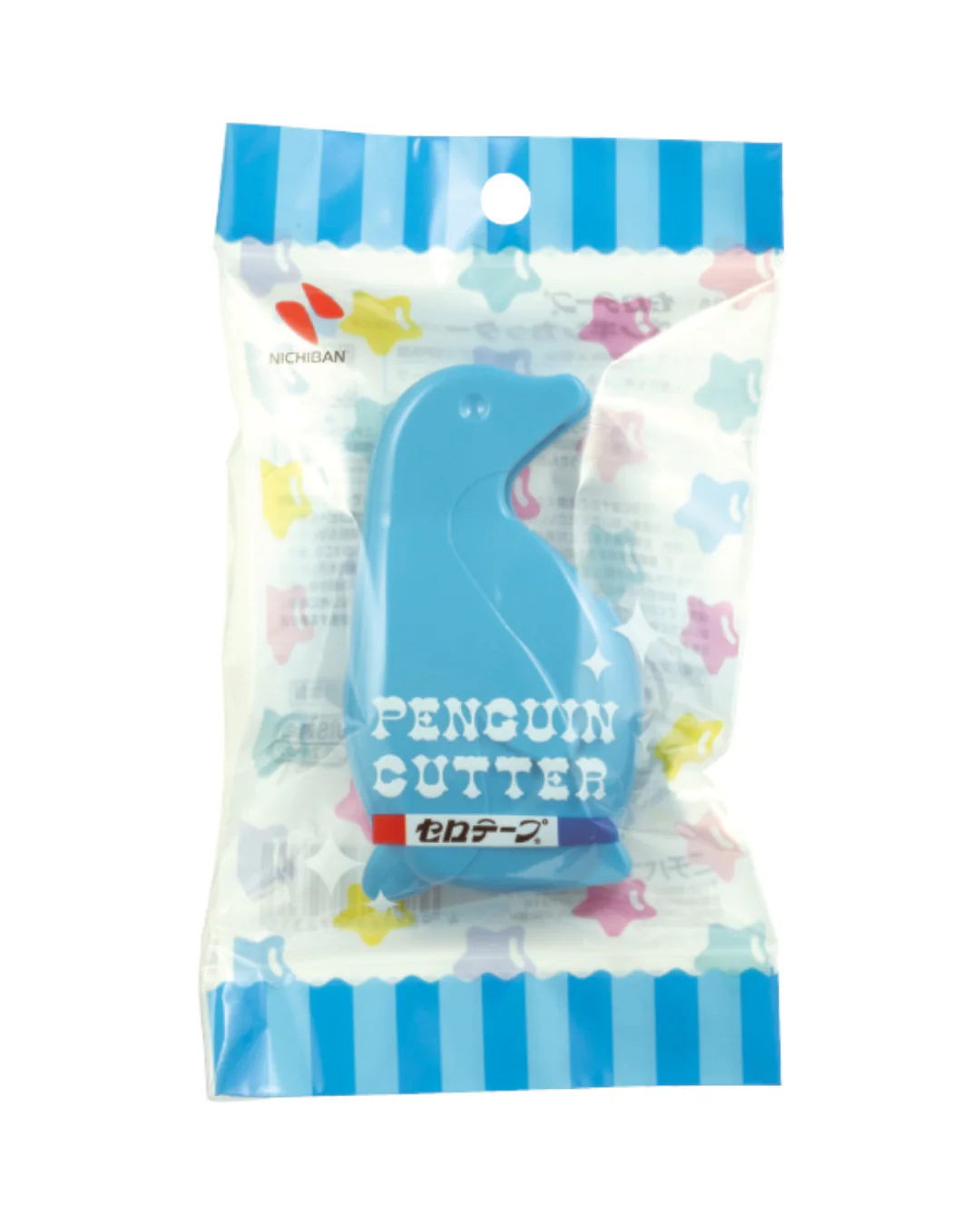 NICHIBAN - Tape Dispenser Penguin - Aqua Blue - Image 3