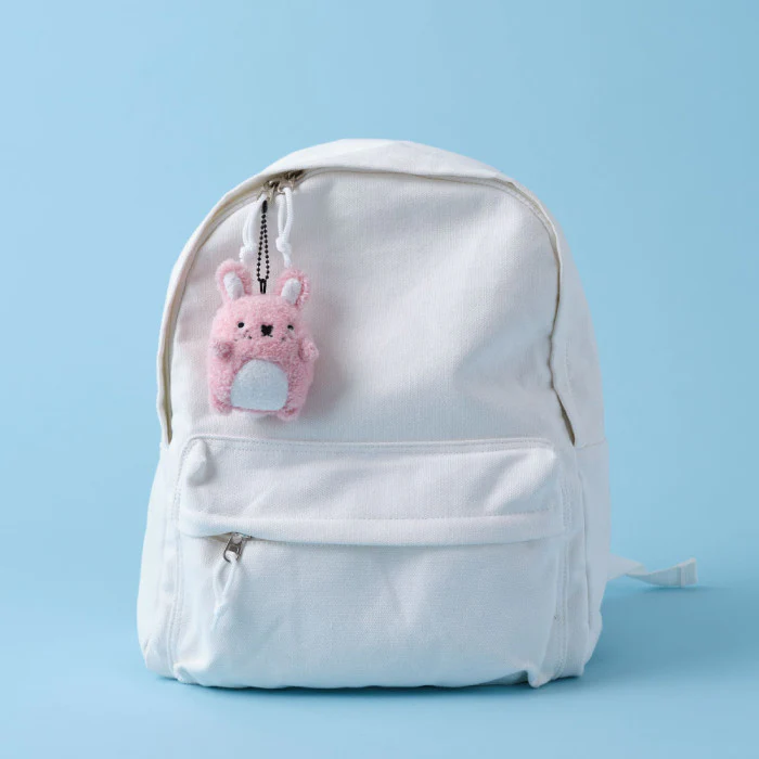 Noodoll - Ricecarrot - Pink Bunny Key Chain - Image 4