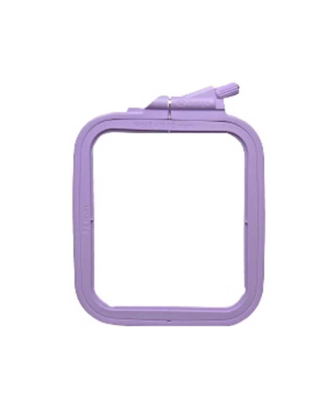 Nurge - Square Plastic Hoops - Small - Pastel Lilac