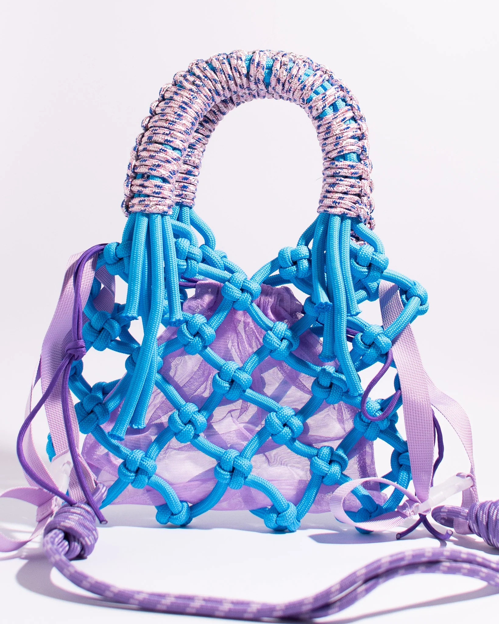 Olive Made - Sunshine bag - Lilac and Blue