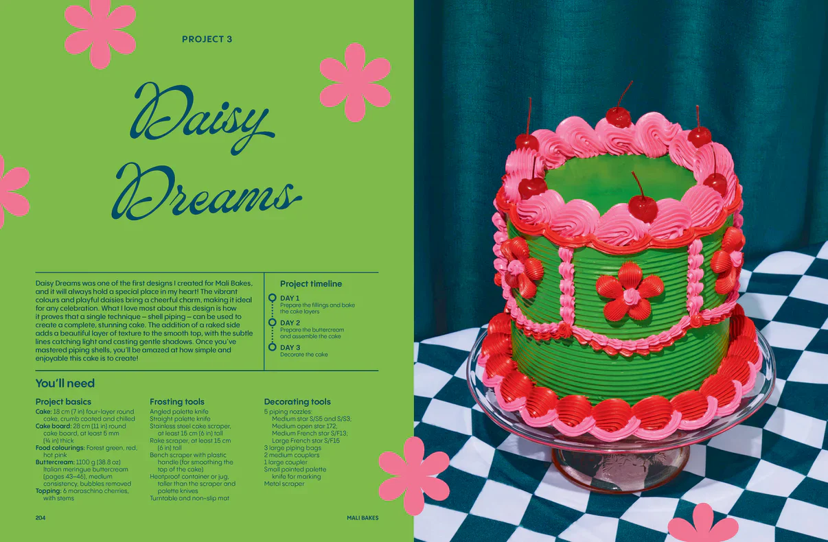 Patti Chimkire -  Mali Bakes: Make and decorate the retro cakes of your dreams - Image 8