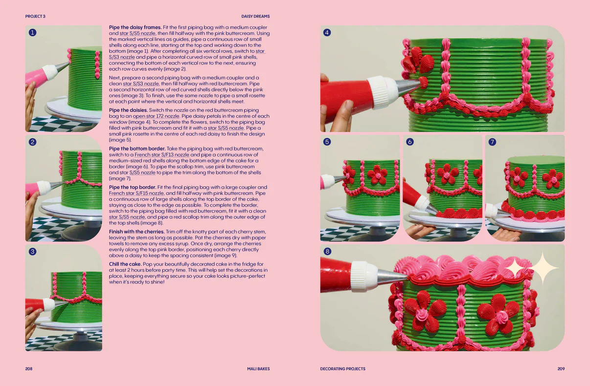 Patti Chimkire -  Mali Bakes: Make and decorate the retro cakes of your dreams - Image 9