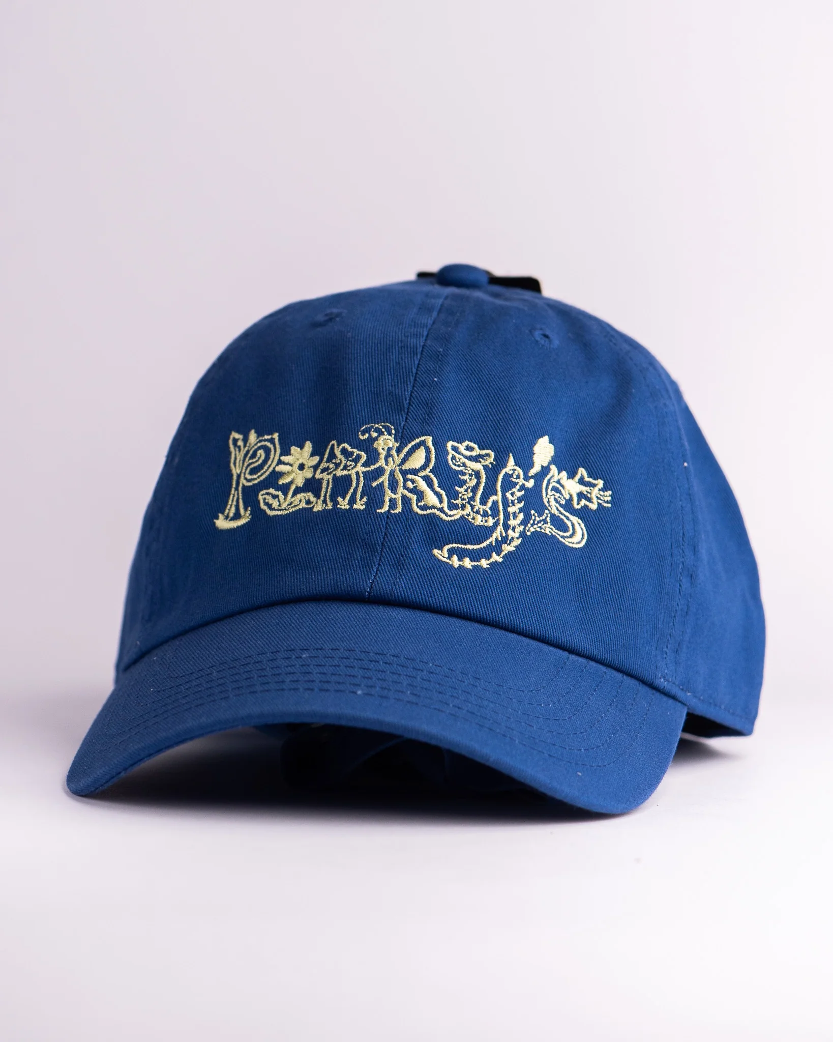Pinky's Cap - Lemon on Navy - Image 2
