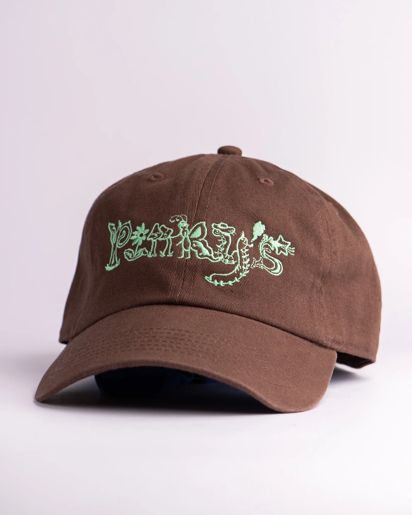 Pinky's Cap - Mint on Brown - Image 2