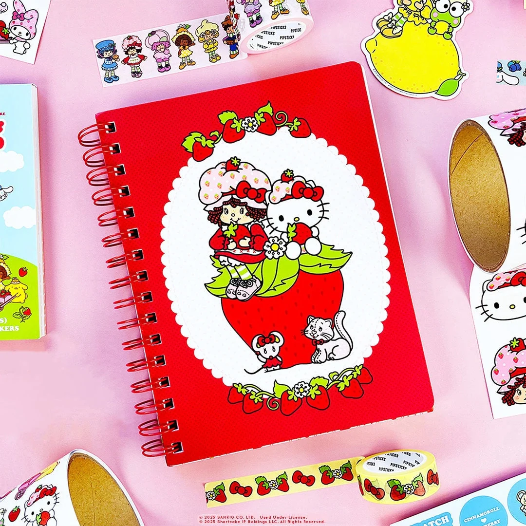 PipStickers - Strawberry Patch Friends Spiral Notebook - Image 2