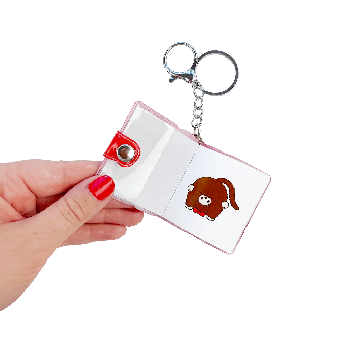 PipSticks - Friends Forever Monchhichi Mini Stickerbook Keychain - Image 3