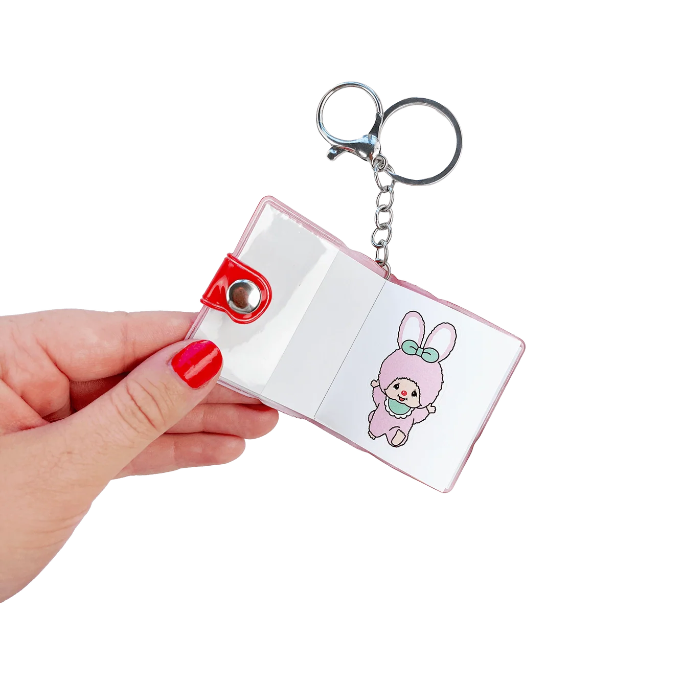 PipSticks - Friends Forever Monchhichi Mini Stickerbook Keychain - Image 4
