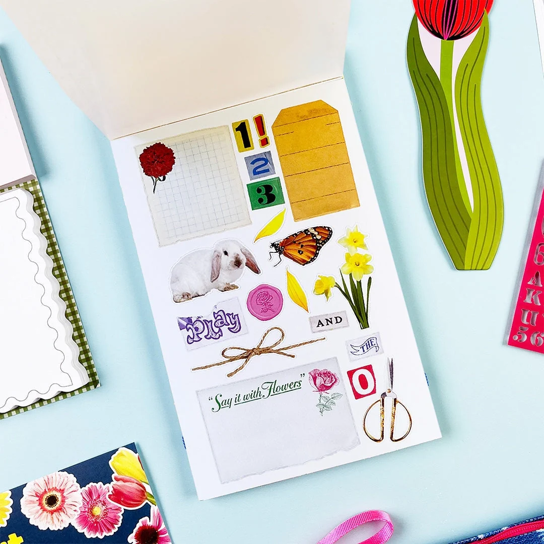 PipSticks - In the Garden Junk Journal Sticker Book - Image 4
